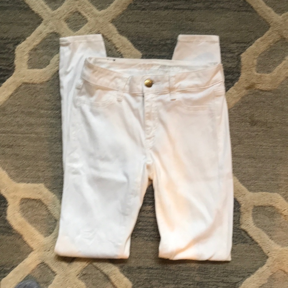 White AEO JEGGINGS